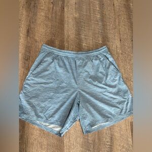 Lululemon Pace Breaker Shorts 7” Inseam Blue EUC